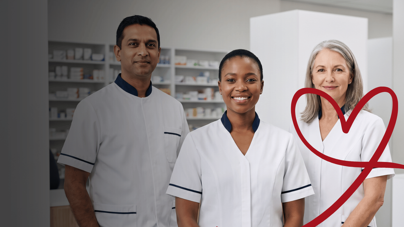 Pharmacy professionals from the Office of the Registrar